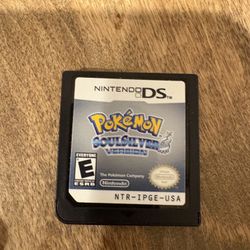 Authentic Pokemon Soul Silver Version 