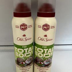 Old Spice Total Body Deodorant Spray 2 x $15