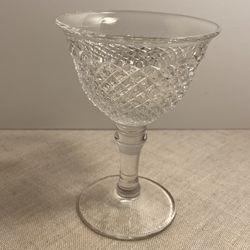 Westmoreland Glass English Hobnail Crystal Cocktail Goblet Art Deco 30s vintage
