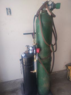 Oxy acetelyn torch