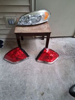 2001 impala head light and rear tail lights  covers