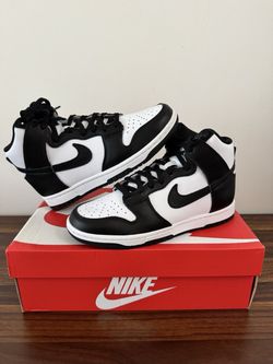 High top panda dunks
