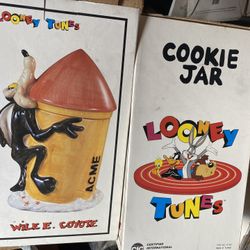 Willie E Coyote cookie Jars 