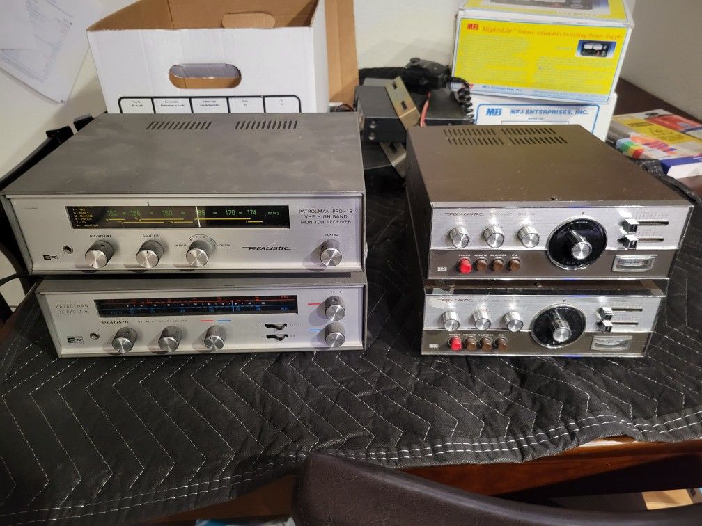 Vintage transceiver collection
