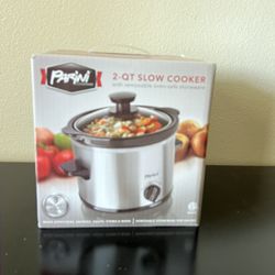 2 Qt Slow Cooker With Removal Stoneware 
