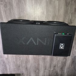 Nvx 12s 1200watts With Amp New
