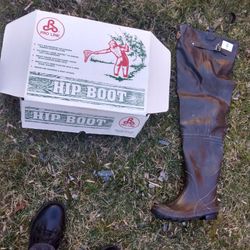 Hip Boots   Size 10