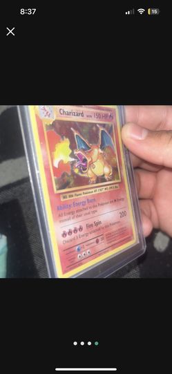 Charizard pokémon card