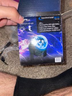 Technical Pro Mini DJ LED Light Globe