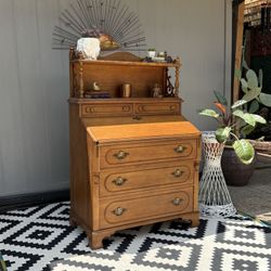 Vintage Secretary Writing Desk. 