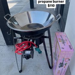 Cazo Grueso Con Vase I Quemador I Mangera
