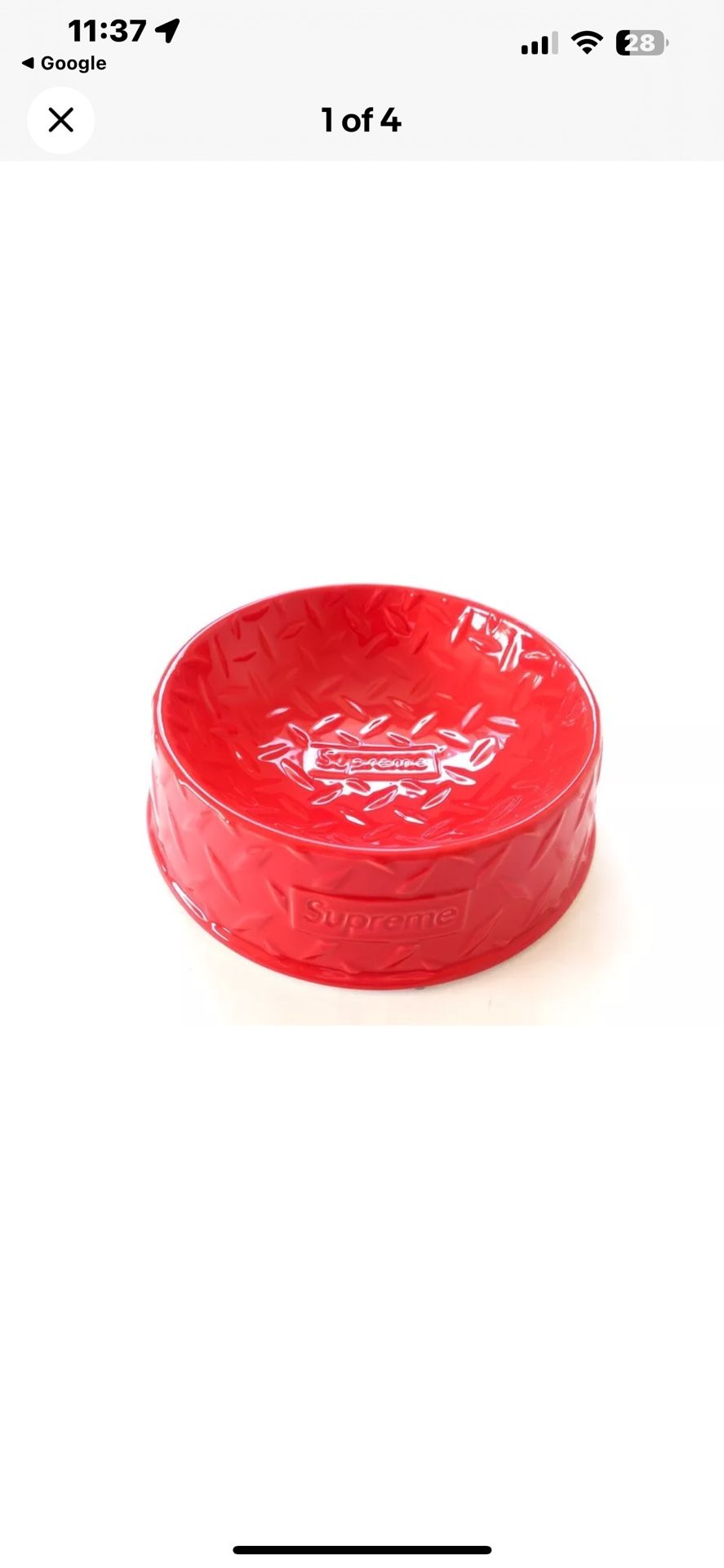 Supreme Dog Bowl