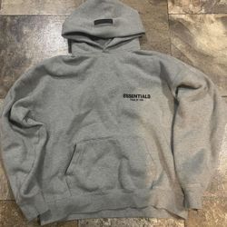 Dark Oat Essentials Hoodie