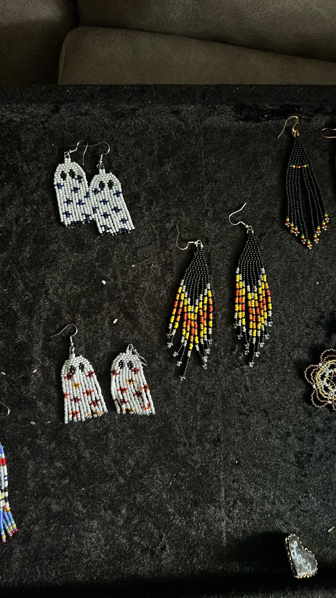 Barrio Baby Customs Beaded Earrings