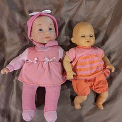 2 Baby Dolls Corolle & Uneedo