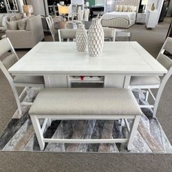 Dining Sets,dining Table With Bench And Chairs , Same Day Delivery 