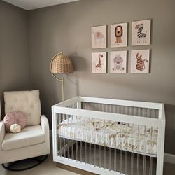  Crib Transparent Convertible 