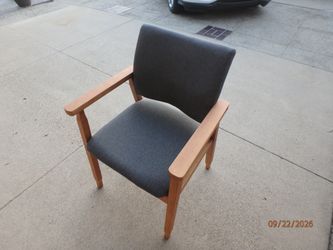 Chair (wood and cloth; Very clean)