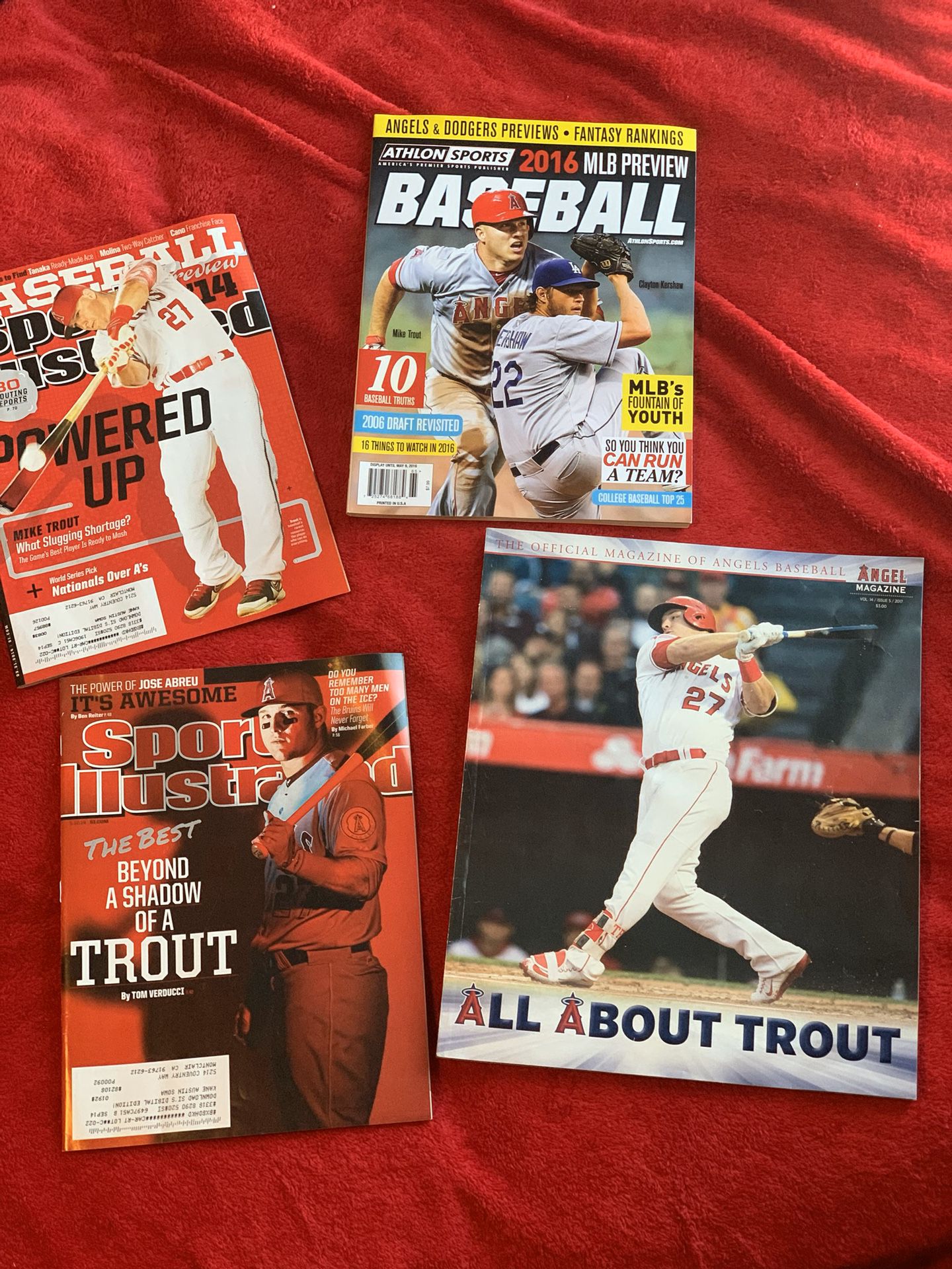 Mike Trout Magazines