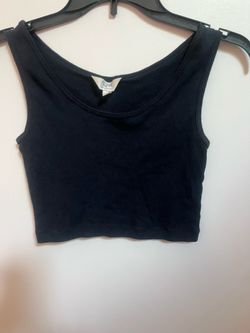 Women’s Black Crop Top