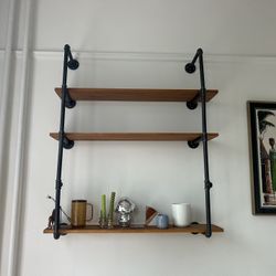 Industrial Pipe Shelves