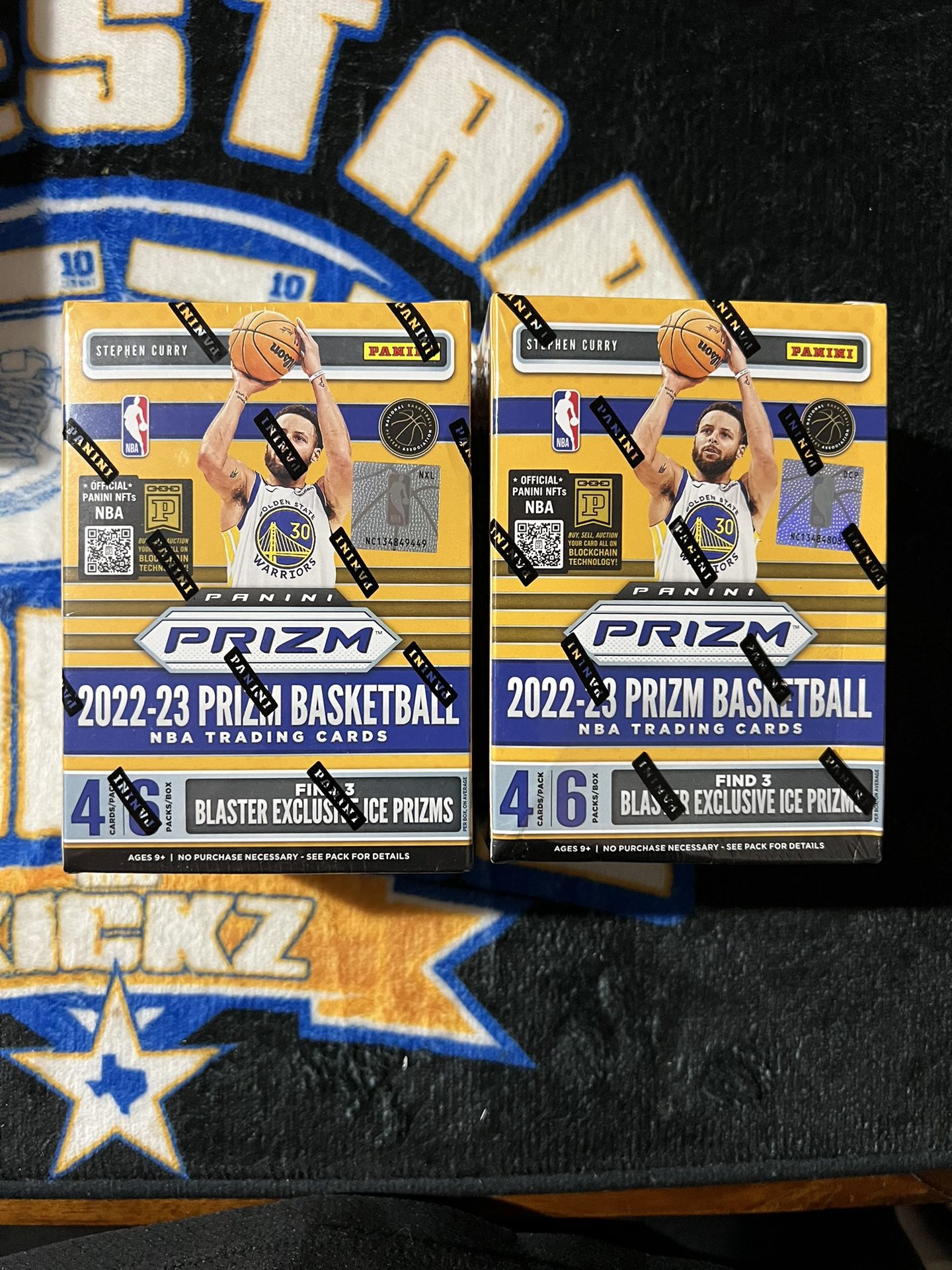2022-23 Panini Basketball Prizm Lot of 2 Blasters Boxes New Factory Sealed