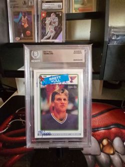 Brett Hull Signed 1992 O-Pee-Chee Anniversary Series Card - Beckett Authentic