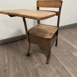 Antique School Desk