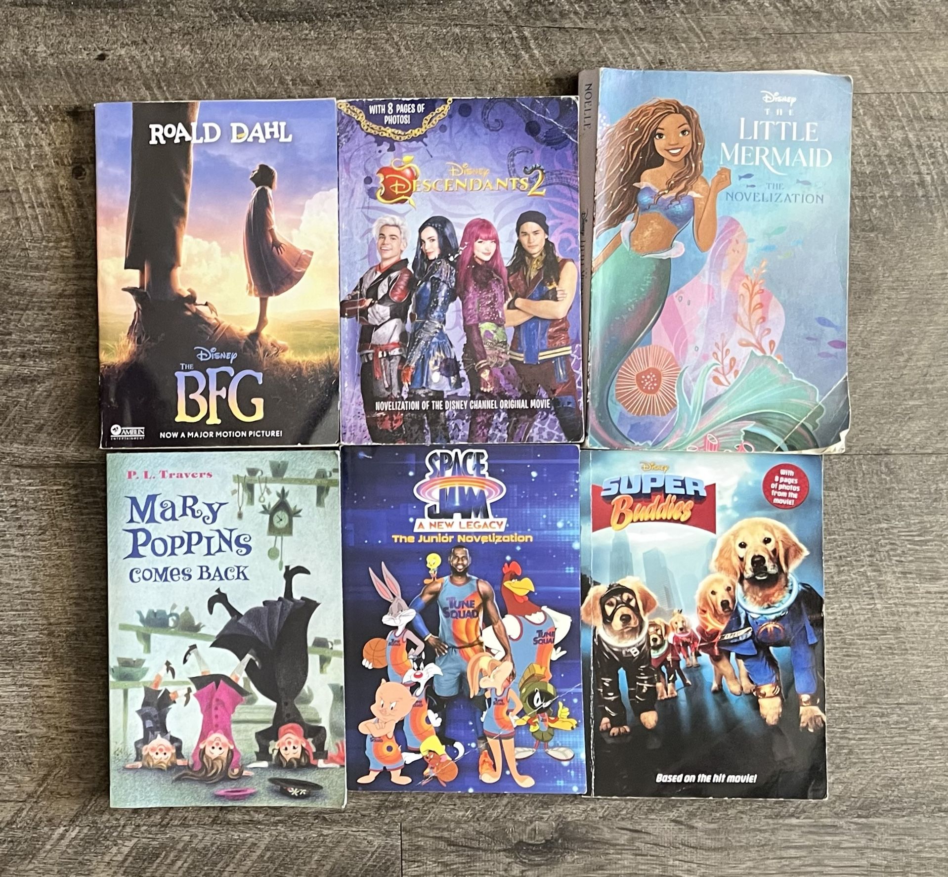 Disney Chapter Books (Lot of 6)