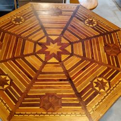 Awesome Inlaid Gaming/Card Table