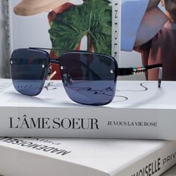 Men's large frame sunglasses
