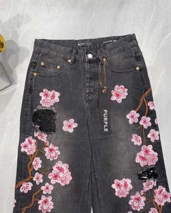 Purple Brand Jeans (Black And Pink)