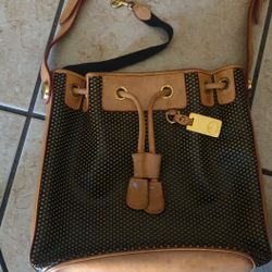 Vintage Dooney And Burke Drawstring Bag Never Used 