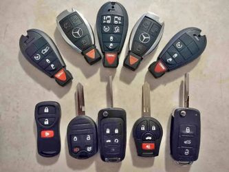 Car Keys / Remotes / Smart Keys / Llaves de Carro / Controles / FOBIKS