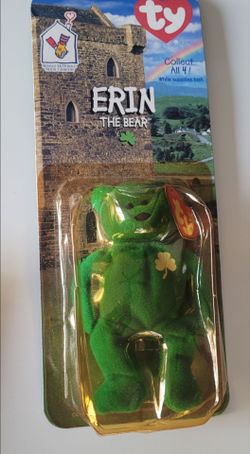 Erin beanie baby
