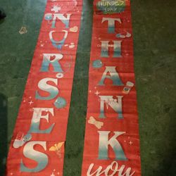 Nurse Thank You Banner 