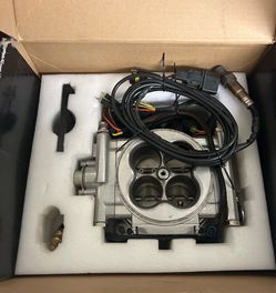 FITECH EFI 4 600HP FUEL INJECTION THROTTLE BODY POLISHED