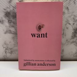 Want: Sexual Fantasies By Anonymous Paperback Book Gillian Anderson New