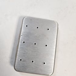Vintage Fly Fishing Lure Holder Perrine 66 Aluminum Pocket Tackle Box Flies