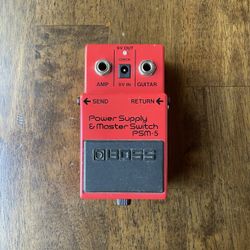 Boss PSM-5 Power Supply & Master Switch Guitar Pedal 
