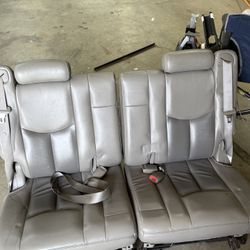 GMC 3rd Row Tan Seats
