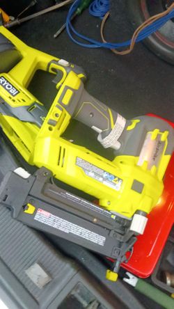 Ryobi AirStrike Cordless Nail Gun and multi tool