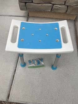 Shower Chair Lightweight, Adjustable Alloy Aluminum 