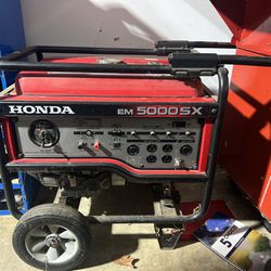 Honda 5000 Watt Generator