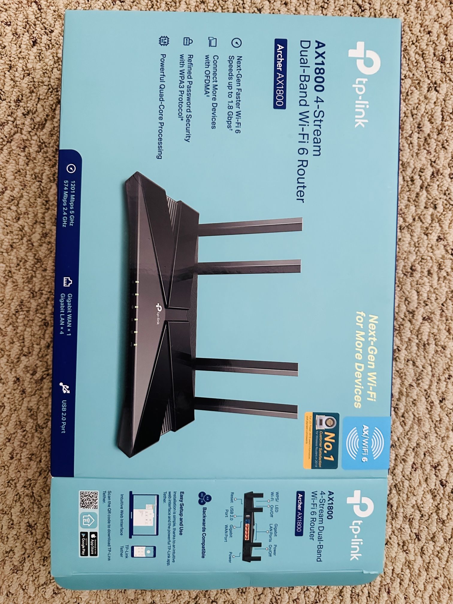 Tp Link Ax1800 Router Wifi 6