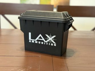 LAX Ammunition Plastic Ammo Can