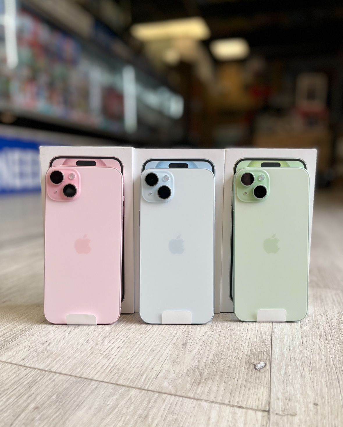 iPhone 15 (Unlocked) (Take It Home In Payment/ llévatelo a casa en pagos)