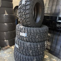 4 new tires 37/13.50/20 Celimo mud terrain 10ply 