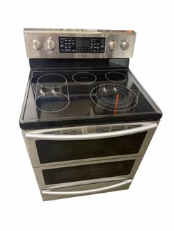 Samsung Double Oven Range Stainless Steel