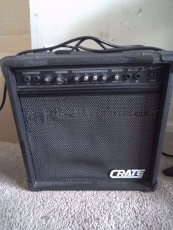 Crate BX-25  bass guitar amp